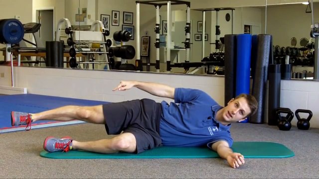 Gluteus medius exercise for knee, hip and low back issues
