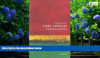 Big Deals  Free Speech: A Very Short Introduction (Very Short Introductions)  Best Seller Books