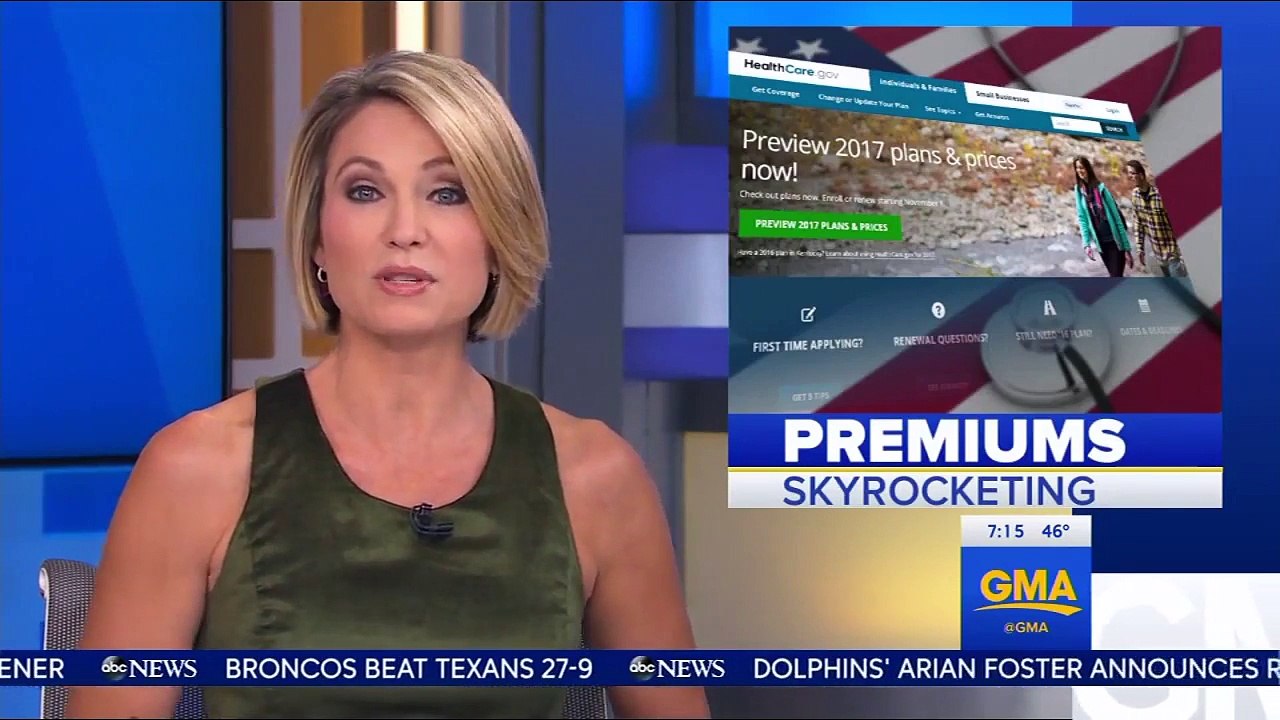 ABC tells Obamacare users to 'get ready for some sticker shock'