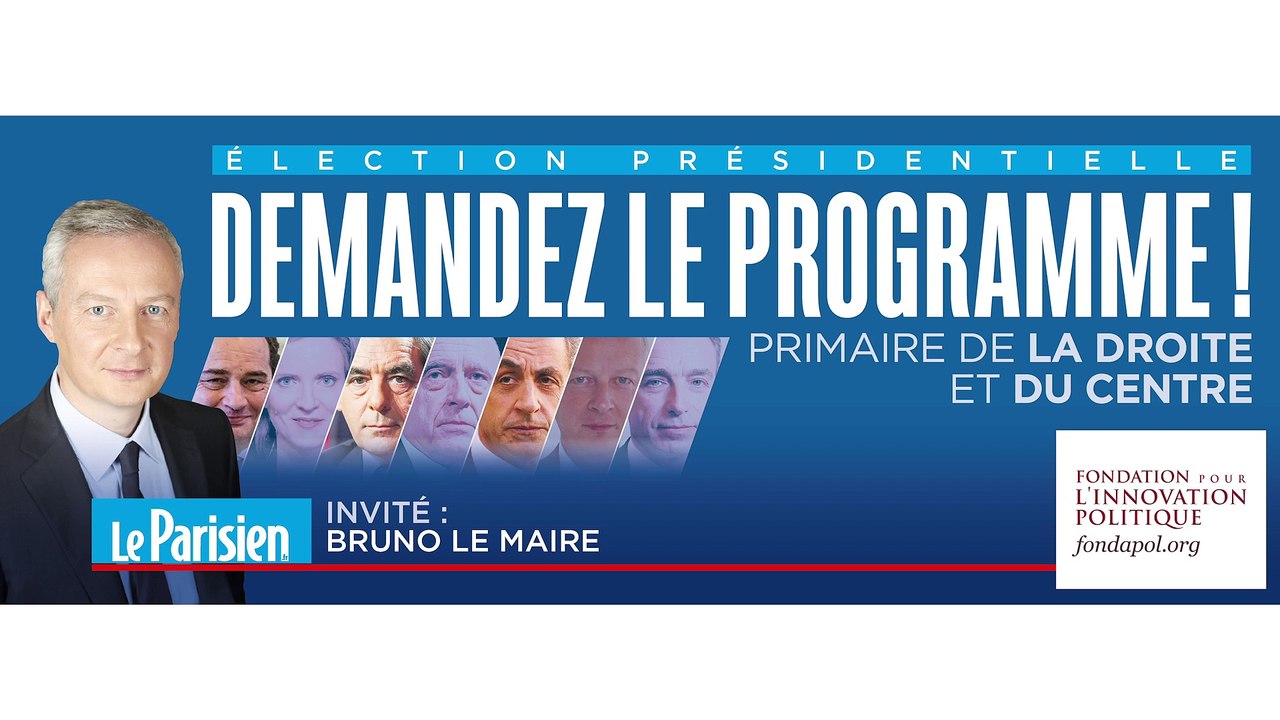 Demandez le programme ! Bruno Le Maire- Impressions de tournage