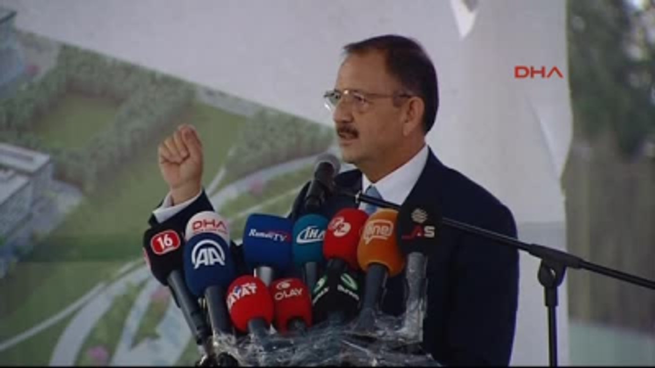 Bursa Çevre ve Şehircilik Bakanı Mehmet Özhaseki Bursa'da Konuştu