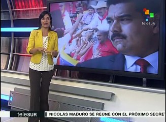 Download Video: Venezuela: sectores sociales apoyan al presidente Maduro en las calles