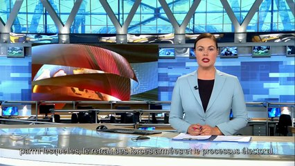 Première chaîne TV russe 19 octobre 2016 : Sommet quadripartite Berlin