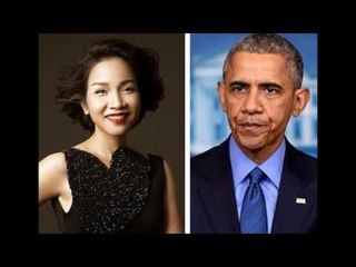 Mỹ Linh Phản Pháo khi bị chê hát Quốc ca trước Tổng thống Obama thiếu hào hùng
