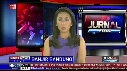 Mobil Hanyut di Bandung Terseret 1 Kilometer