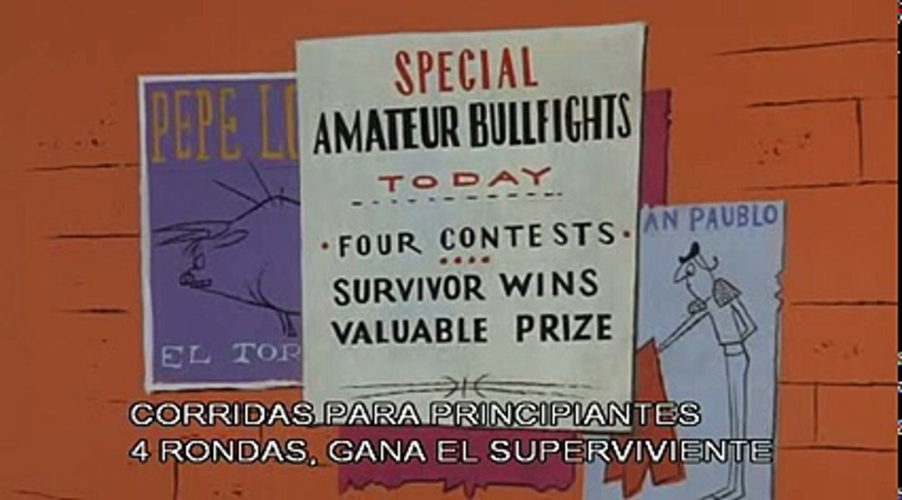 La Pantera Rosa / The Pink Panther episodio 1x14 El Torero Rosa