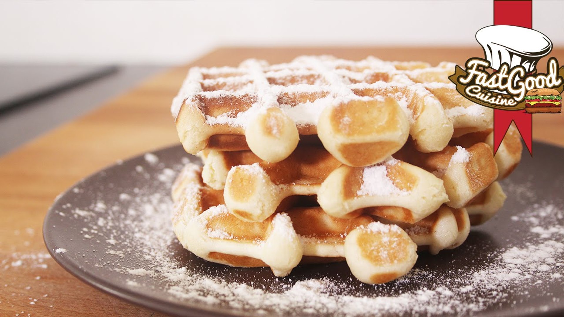 Recette De Gaufres De Liege Video Dailymotion