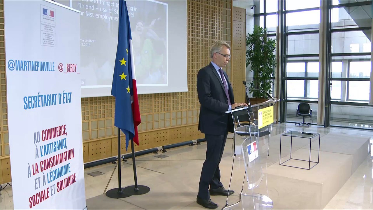 Archive - Conférence européenne sur l’innovation sociale et l’investissement à impact social : intervention du délégué finlandais