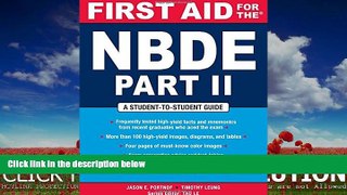 Popular Book First Aid for the NBDE Part II (First Aid Series) (Pt. 2)