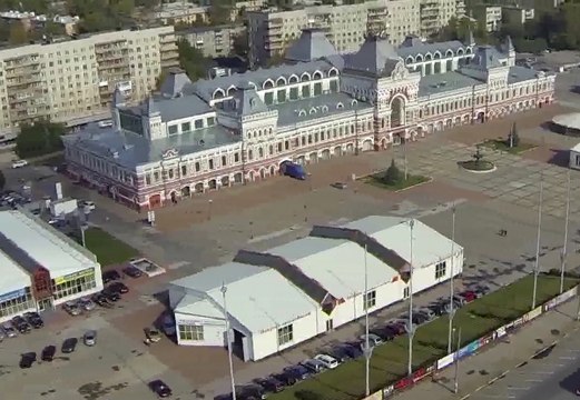 Ока у площади Ленина