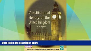 Big Deals  Constitutional History of the United Kingdom  Full Read Most Wanted