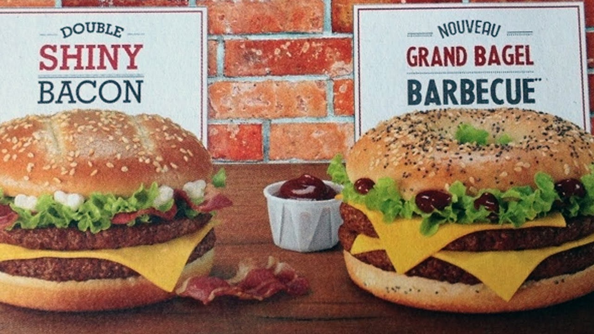 McDo Shiny Bacon et Grand Bagel BBQ, la recette - Vidéo Dailymotion