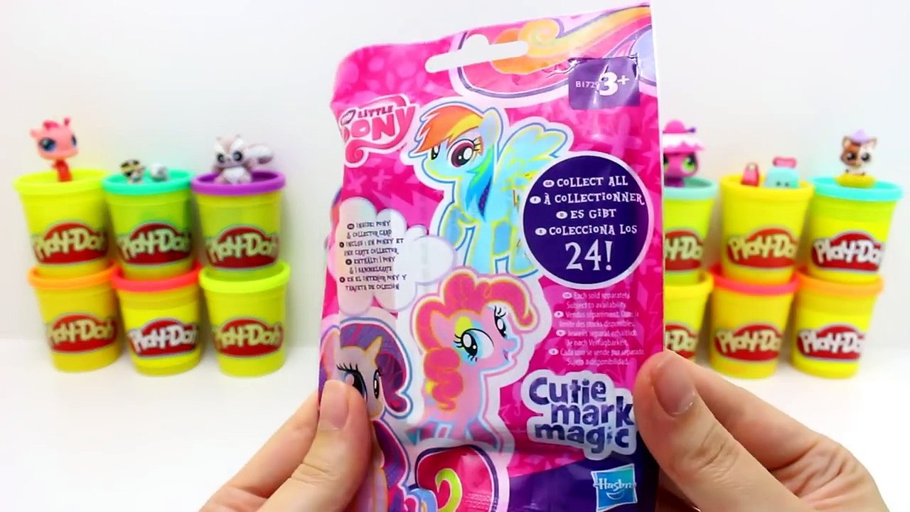 My Little Pony Dev Sürpriz Yumurta Oyun Hamuru ; LPS MLP Furby Cicibiciler Moshi Monsters