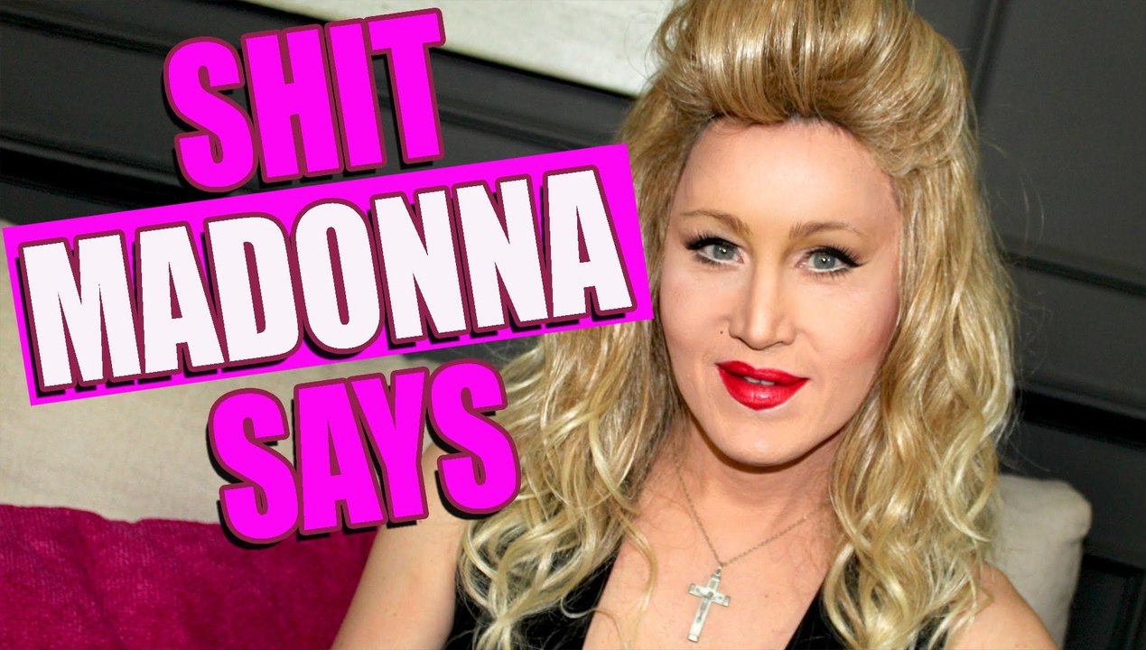 Shit Madonna Says (Мадонна несет чушь) | Чарли Хайдс пo-русски