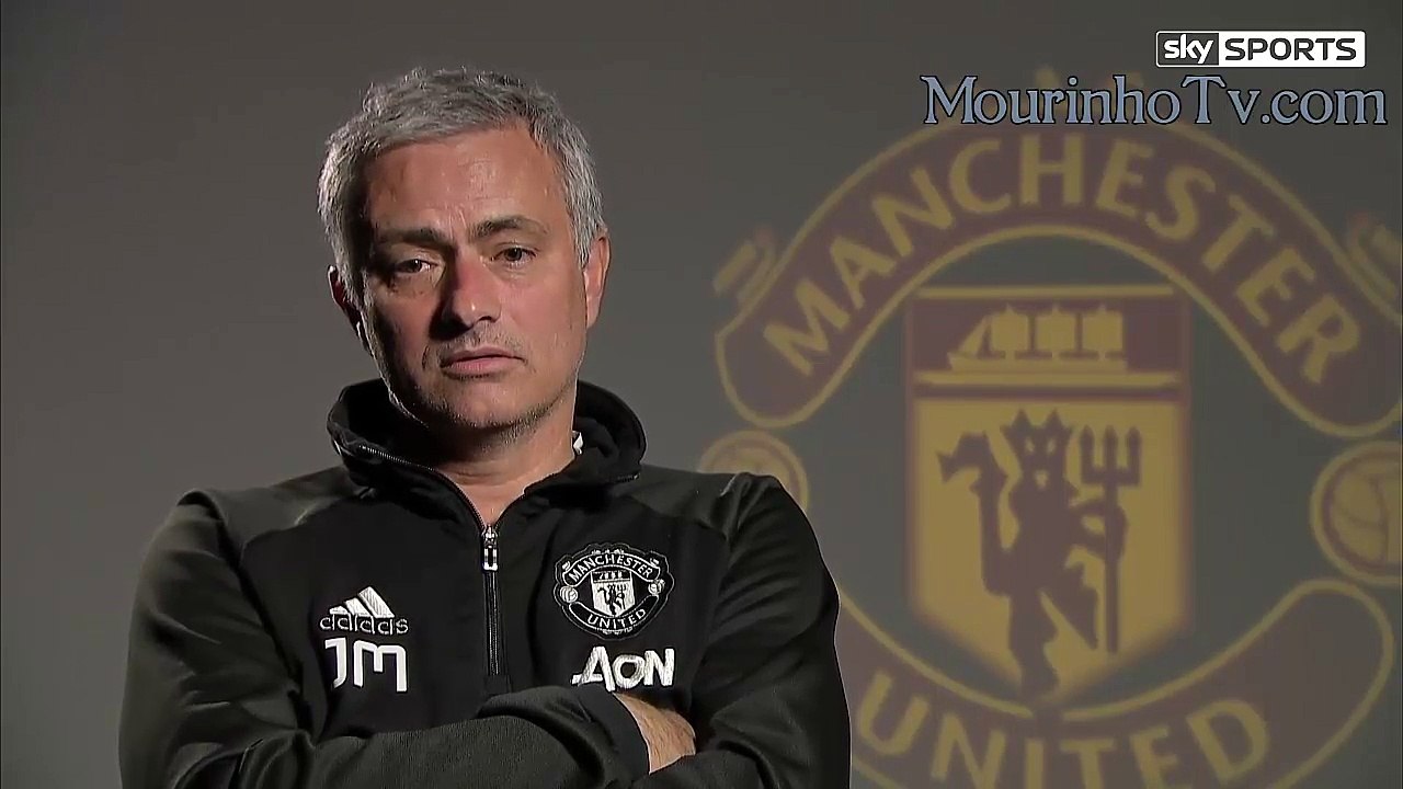 Entrevista a José Mourinho en Sky Sports (previa Man United vs Man City)