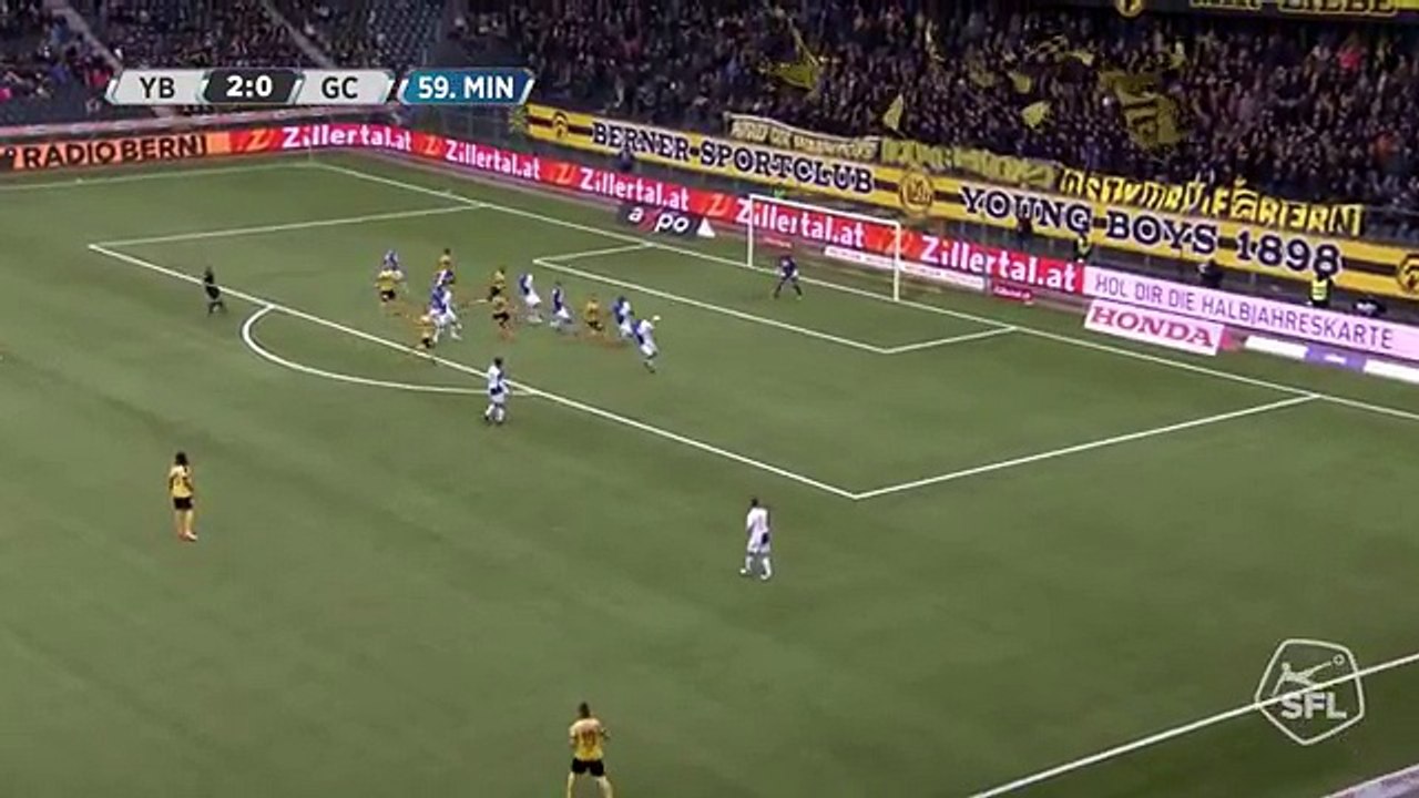 Young Boys 3:0 Grasshoppers  (Swiss Super League 12 Round 23.Oktober )