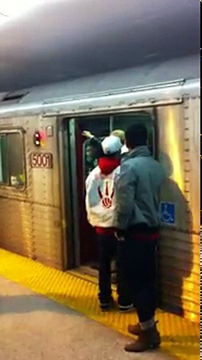 New Years Eve Brawl on the TTC