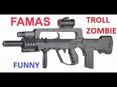 Bình Luận Truy Kich | Famas + Glock Troll Zombie - FUNNY ✔