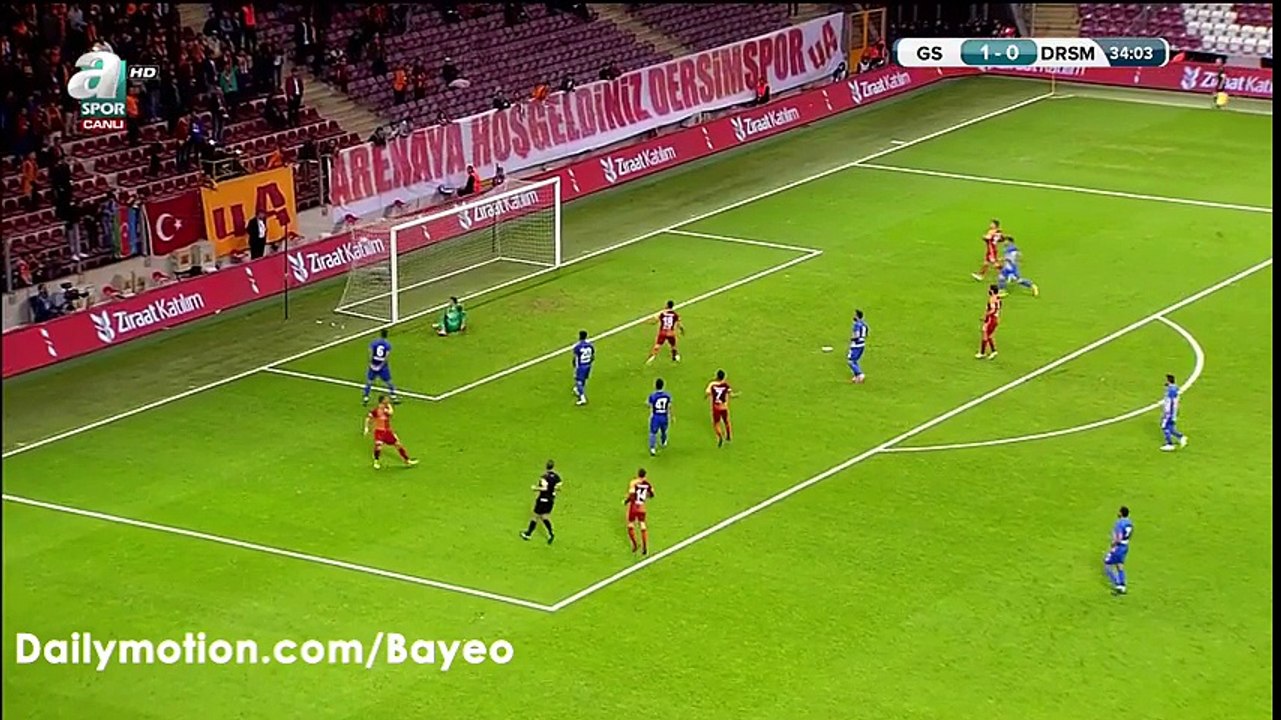 Lukas Podolski Goal HD - Galatasaray 2-0 Dersim Spor - 25-10-2016 - Turkish Cup