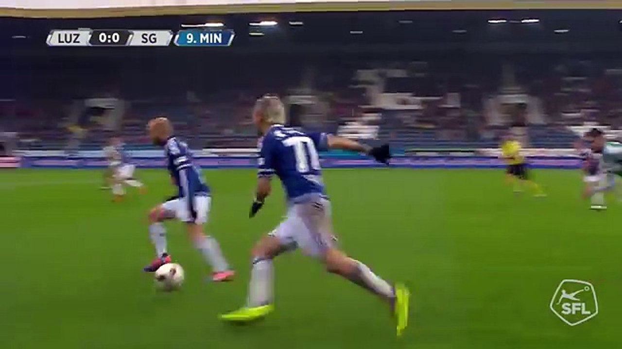 FC Luzern 1:0 Sankt Gallen  (Swiss Super League 12 Round 23.Oktober )