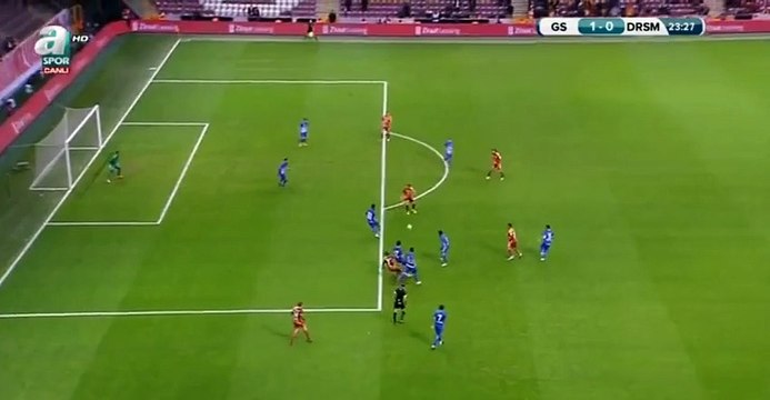 Galatasaray 2 - 0 Dersimspor Lukas Podolski Gol