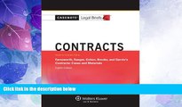 Must Have PDF  Casenote Legal Breifs: Contracts, Keyed to Farnsworth, Sanger, Cohen, Brooks, and