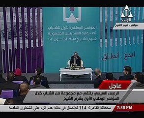 السيسى: مصر بها كفاءات هائلة لكن لا توجد آلية للانتقاء
