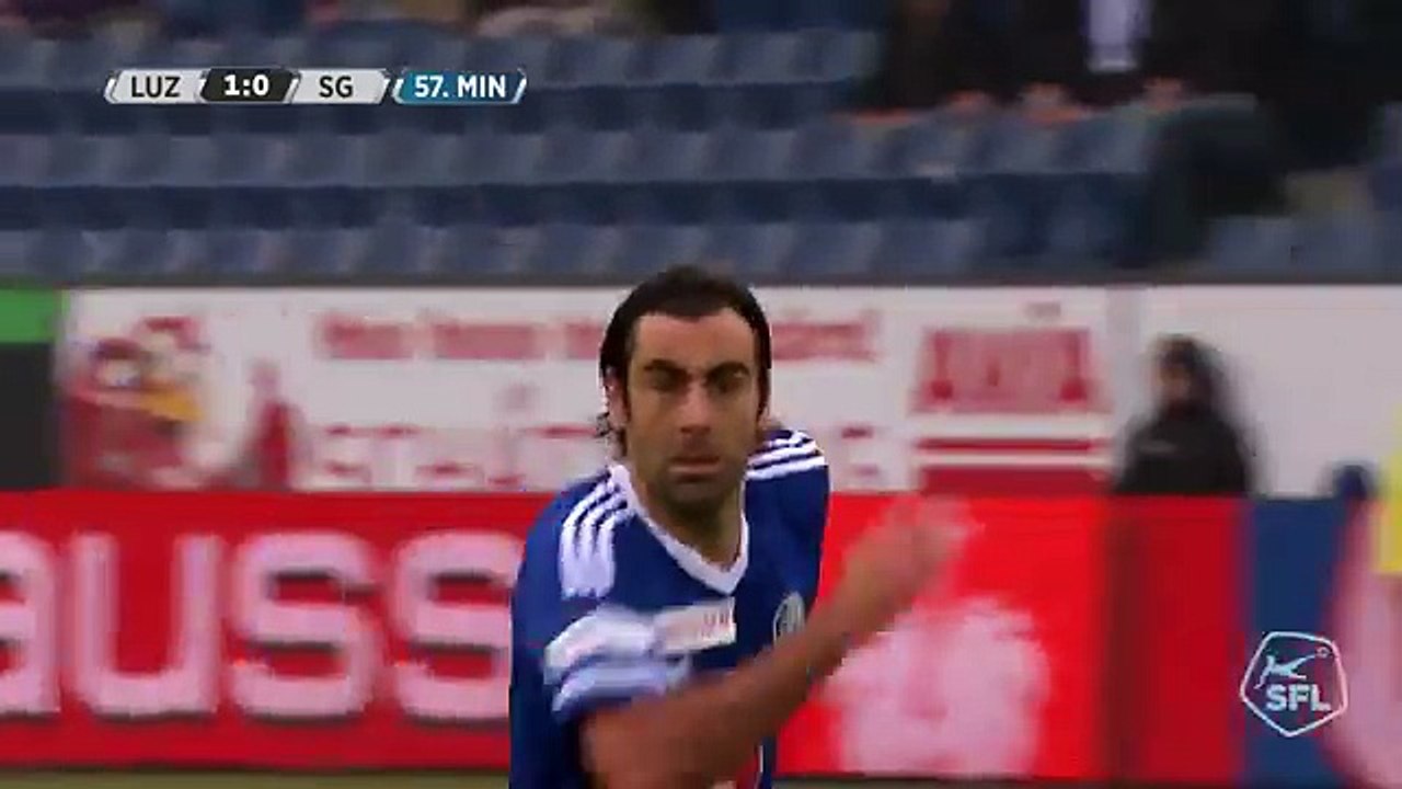 FC Luzern 2:0 Sankt Gallen  (Swiss Super League 12 Round 23.Oktober )