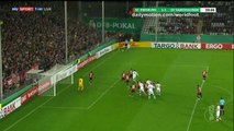 Tim Kister Goal HD - Freiburg 1 - 1 Sandhausen - 25.10.2016