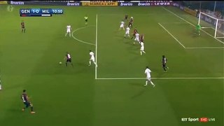 Nikola Ninkovic Goal 1-0 Genoa vs Milan