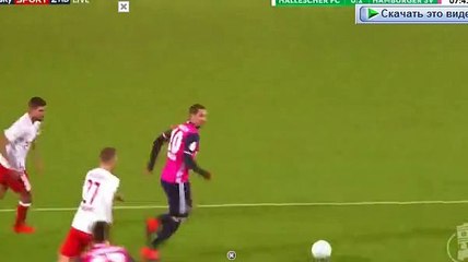 Hallescher	0-1	Hamburger SV 25.10.2016