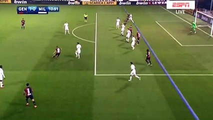 Nikola Ninković Goal HD - Genoa 1-0 Milan - 26.10.2016 HD