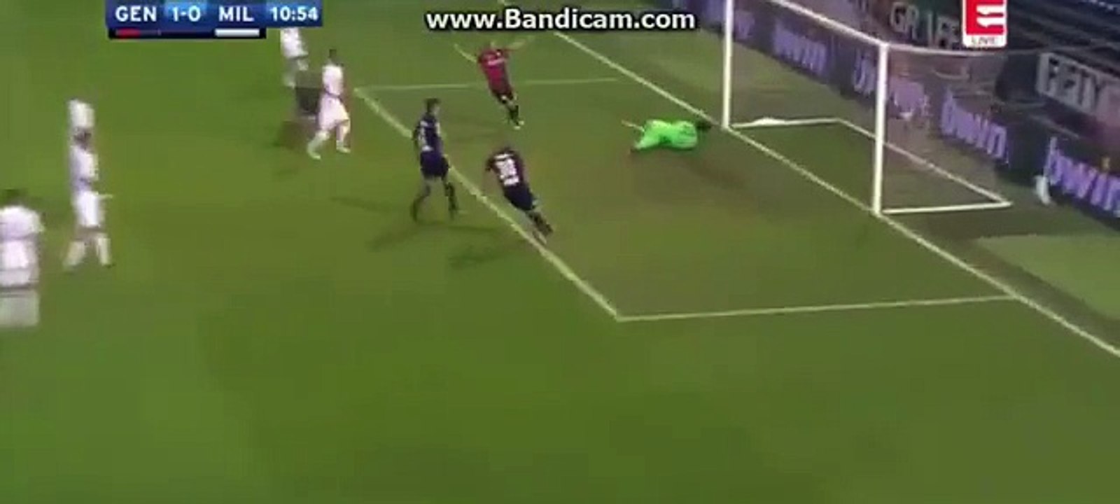 Nikola Ninkovic Amazing Goal Genoa vs AC Milan 1 0 Serie A 25_10_2016 HD -