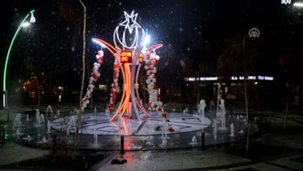 Kars'ta Kar Yağışı