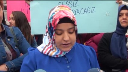 Irmak Kupal'ın Öldürülmesine Protesto