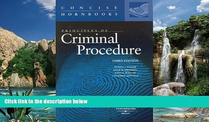 Download Video: Books to Read  Principles of Criminal Procedure (Concise Hornbooks)  Full Ebooks Most Wanted