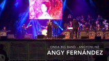 Angy canta “You Make Me Feel Like” de Aretha Franklin, en el concierto con la banda Onda Big Band