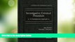 Big Deals  Investigative Criminal Procedure: A Contemporary Approach (Interactive Casebook)  Best