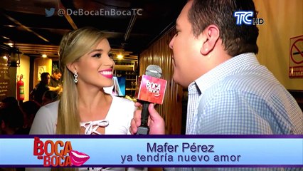 Mafer Pérez ya tendría nuevo amor