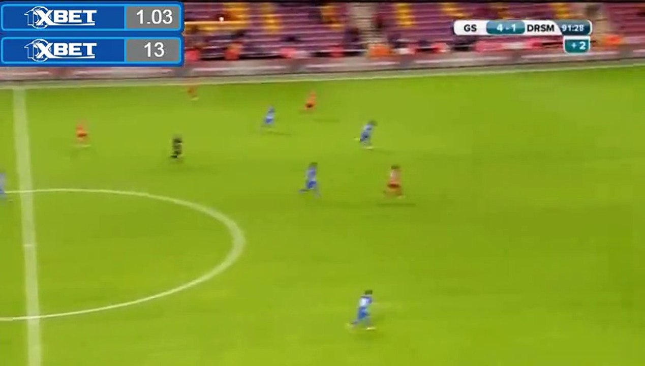 Hamid Goal HD - Galatasaray 5-1 Dersimspor - Turkey - Cup 25.10.2016 HD