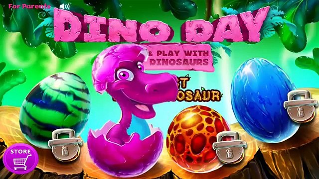 Dino Day! Baby Dinosaurs For Kids | Dress Up & Play w/ The Colorful Dinosaurs | Fun Games For Kids