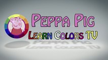 Peppa Pig - Learn Colors with Ice Cream, Teach Colours, Baby Kids Learning Videos