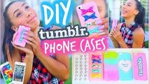 DIY 5 Easy Phone Cases (Studded, Ombre & More) | Tumblr Inspired