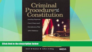 Books to Read  Criminal Procedure and the Constitution, Leading Supreme Court Cases and