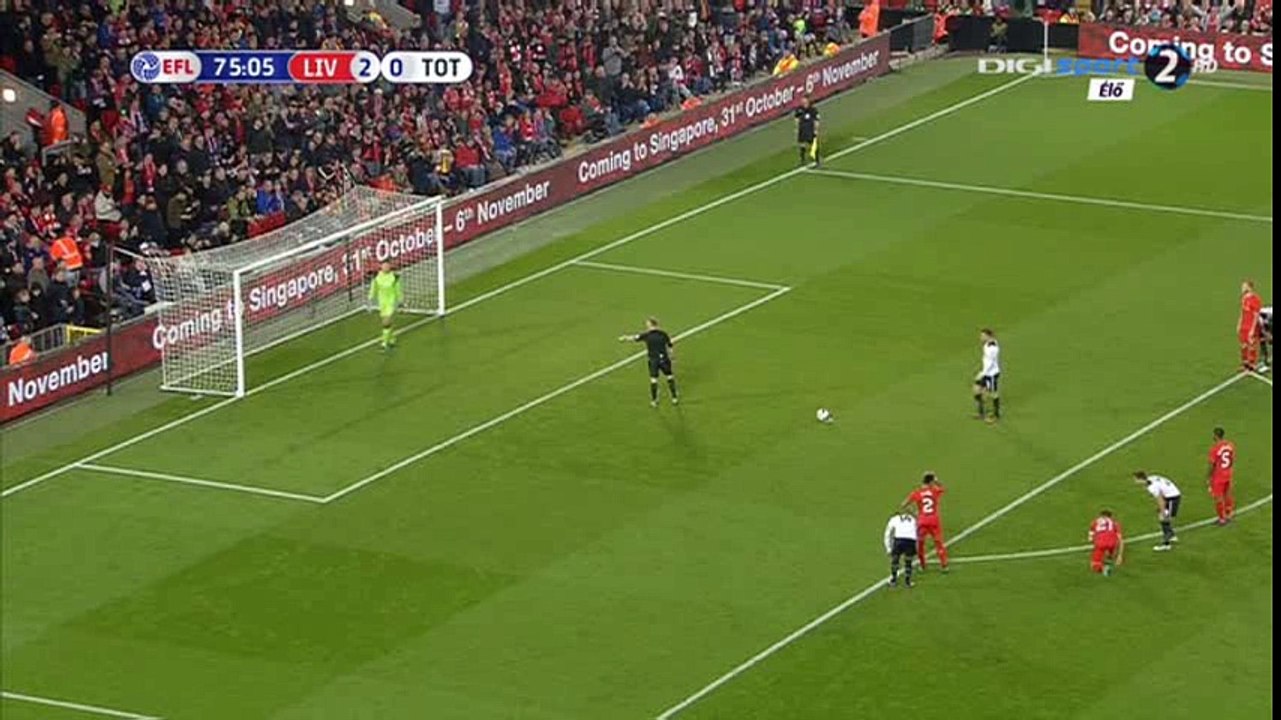 Vincent Janssen Goal HD - Liverpool 2-1Tottenham - 25-10-2016
