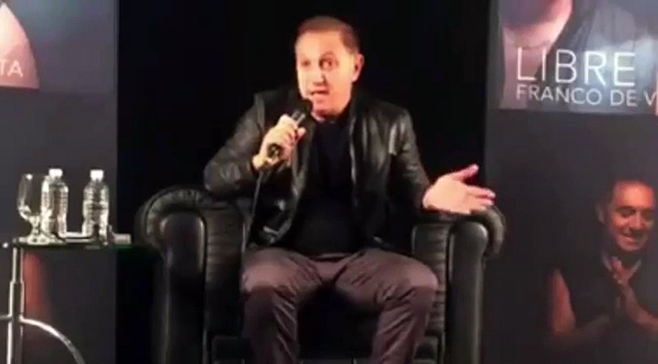 Franco De Vita lloró mientras hablaba sobre Venezuela