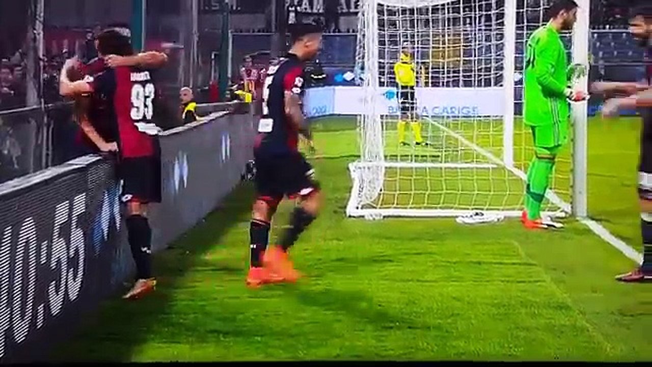 Genoa vs Milan 3-0 Pavoletti ~Serie A 25_10_2016
