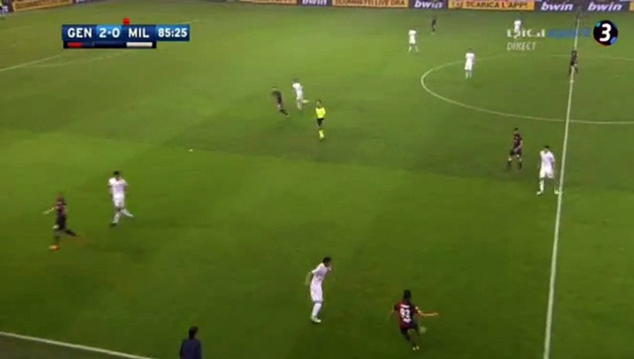 Leonardo Pavoletti  Second Goal HD - Genoa 3-0 AC Milan 25-10-2016 HD