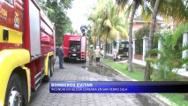 Bomberos evitan incendio en Iglesia Coreana en San Pedro Sula