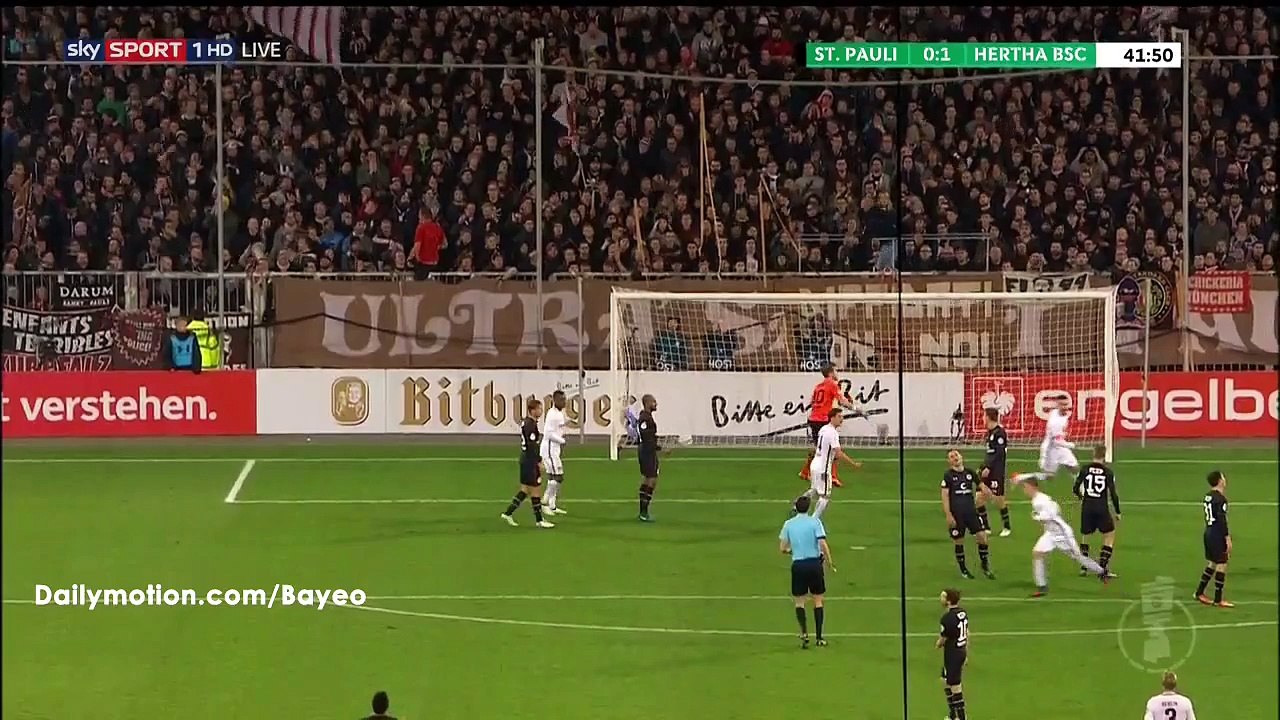 All Goals HD - St. Pauli 0-2 Hertha Berlin - 25-10-2016